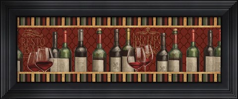 Framed Bistro Paris V Print
