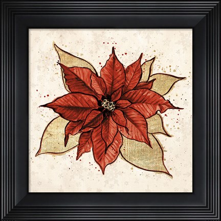 Framed Holiday Gem III Print