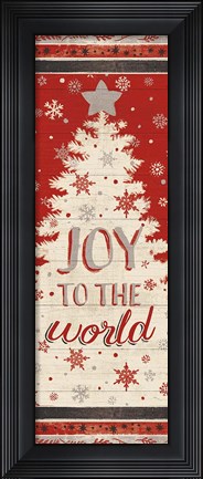 Framed Holiday in the Woods V Print