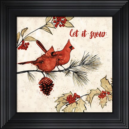 Framed Holiday Gem II Print