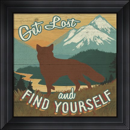 Framed Discover the Wild VII Print