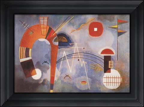 Framed Rond et Pointu, c.1939 Print