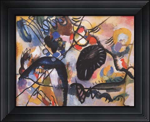 Framed Black Patch, 1912 Print