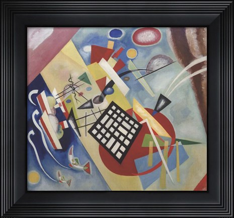 Framed Black Raster, 1922 Print