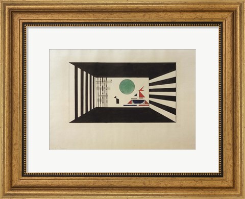 Framed Pictures at an Exhibition Picture II Gnomus, 1930 Print