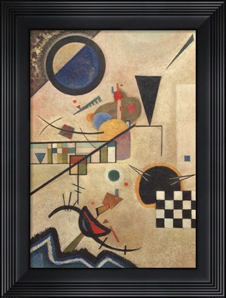 Framed Contrasting Sounds, 1924 Print