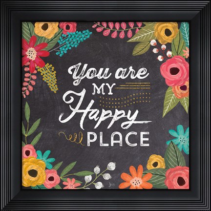 Framed Travel Blossoms IV Print