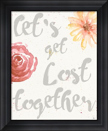 Framed Paris Blooms VIII Print