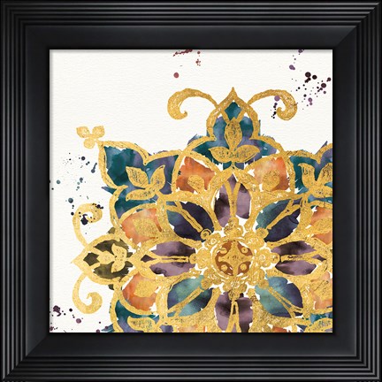 Framed Little Jewels No Words I Warm Print