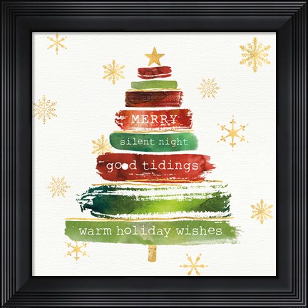 Framed Tree Trimming III Print