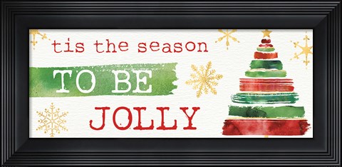 Framed Tree Trimming VI Print