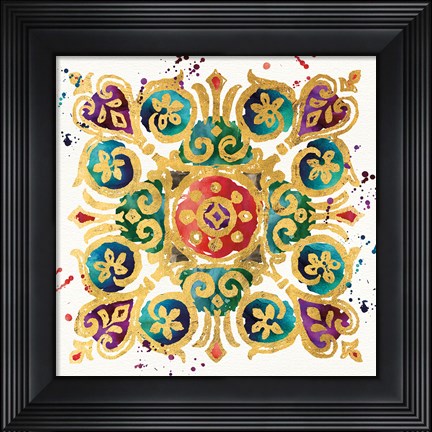 Framed Little Jewels III Print