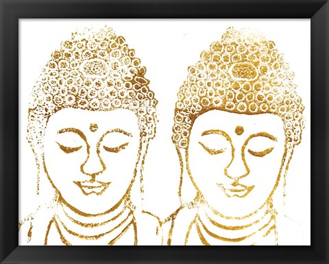 Framed Buddha V Print