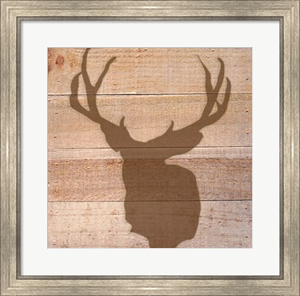 Framed Deer I Print