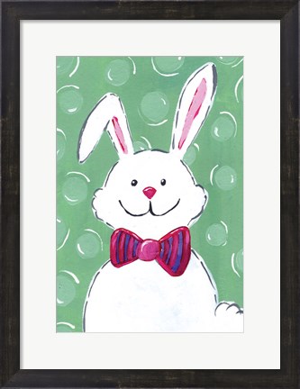 Framed Easter Bunny Print