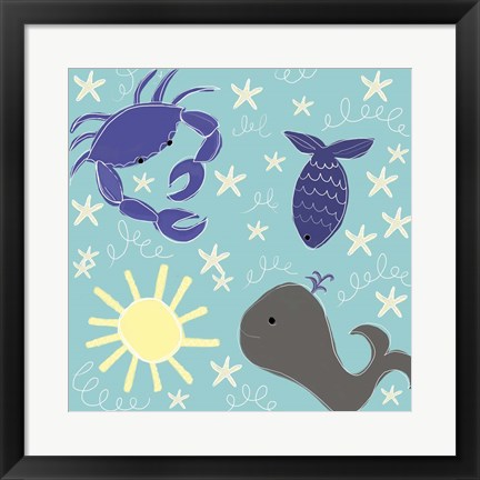 Framed Baby Sea Print