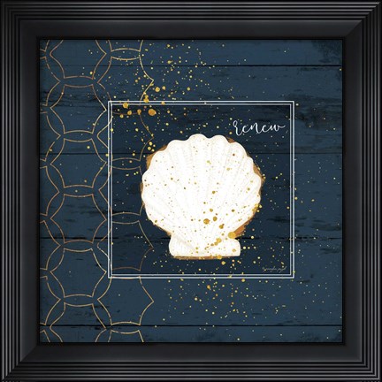 Framed Renew Shell Print