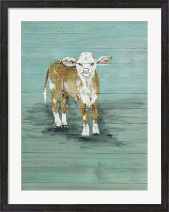 Framed Calf Print