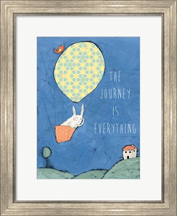 Framed Journey is Everything Print