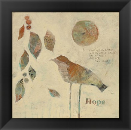 Framed Hope Print