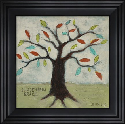 Framed Grace Upon Grace Print