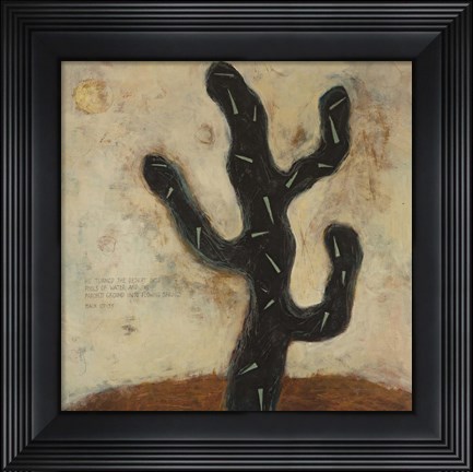 Framed Psalm 107 Print
