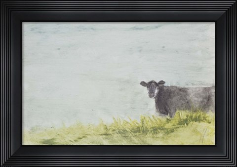 Framed Cow Print