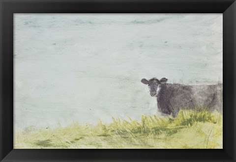 Framed Cow Print