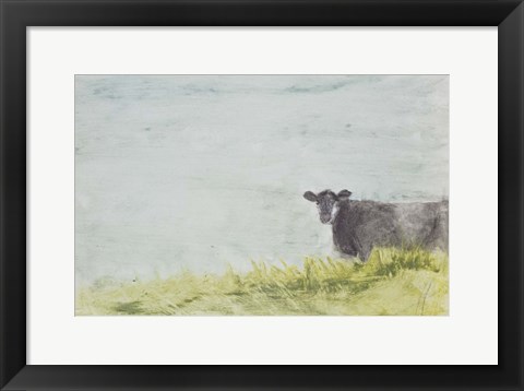 Framed Cow Print