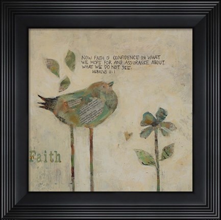 Framed Faith Print