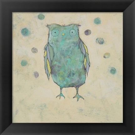 Framed Owl Print