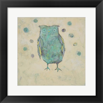 Framed Owl Print