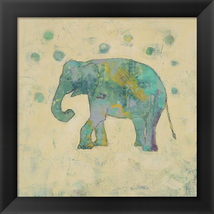 Framed Elephant Print