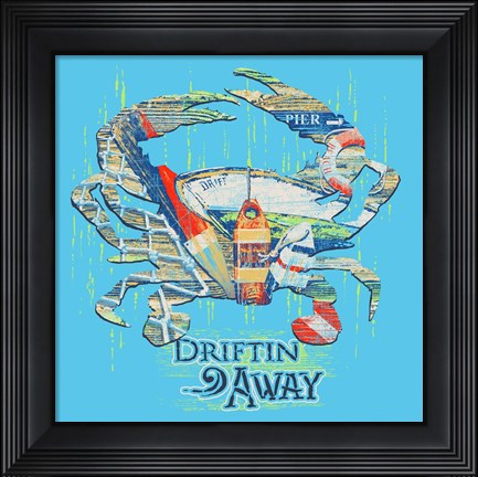 Framed Crab Print