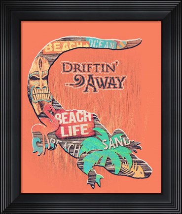 Framed Gator Print