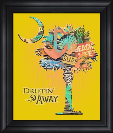 Framed Palmetto Print