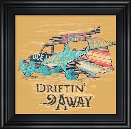 Framed Driftwood Print
