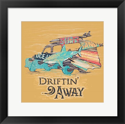 Framed Driftwood Print