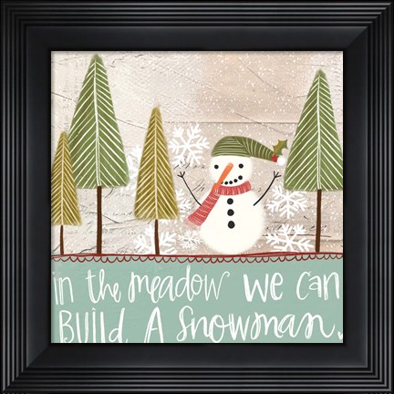 Framed In the Meadow Print