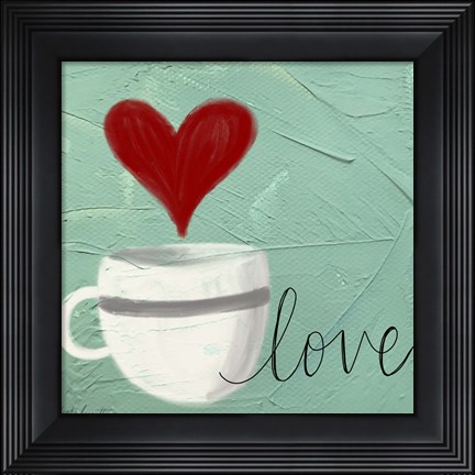 Framed Coffee Love Print