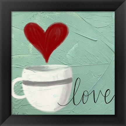 Framed Coffee Love Print