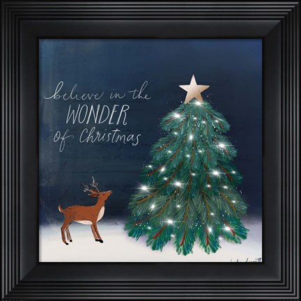 Framed Wonder of Christmas Print