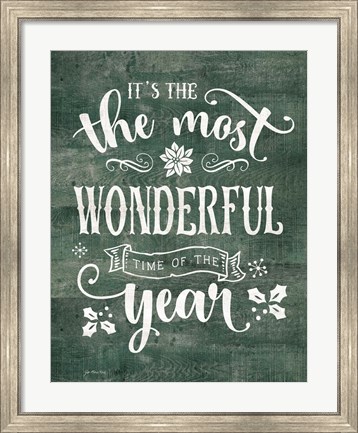Framed Most Wonderful Time of the Year Print