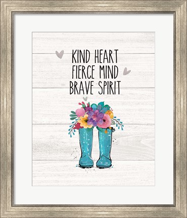 Framed Kind Heart Print