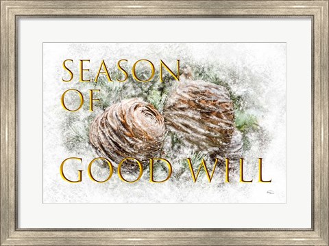 Framed Season of Goodwill Print