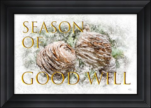 Framed Season of Goodwill Print