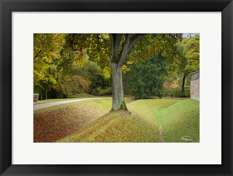 Framed Outside the Wall II Print