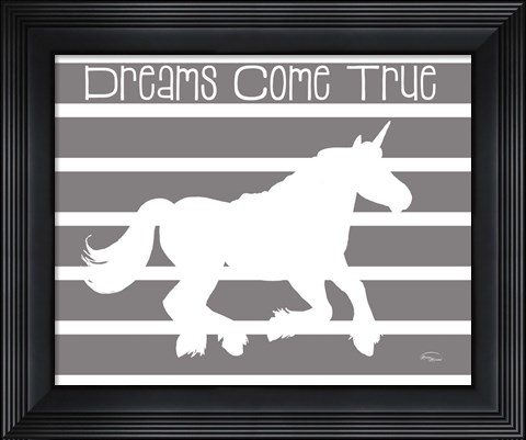 Framed Dreams Come True Print