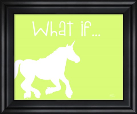 Framed What If? Print