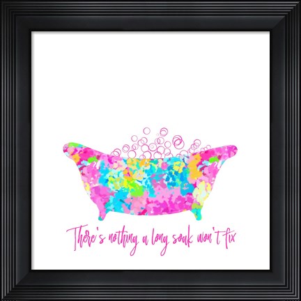 Framed Long Soak Fix Print